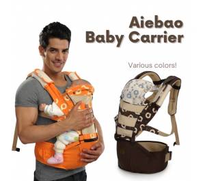 ￼Aiebao Baby Carrier Breathable Mesh Travel Carrier