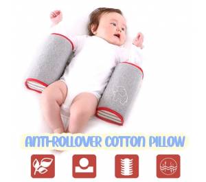 ￼Anti Roll Pillow Adjustable Newborn Baby Sleep Positioners Safe Head Back