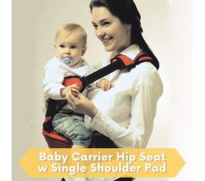 ￼Baby Carrier Hip Seat w Shoulder Pad