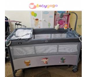 ￼Euro Size Rocking Playpen With Music Mobile
