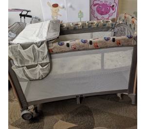 Gold Bird Rocking Playpen