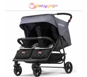 ￼T22 Twins Baby Stroller Side by Side