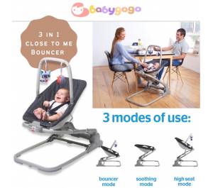 ￼TinyLove Bouncer 3 In 1 Close To Me Luxe