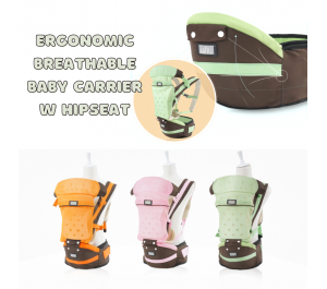 ￼UUMU Baby Carrier with Hipseat Multi-ways Travel Carrier